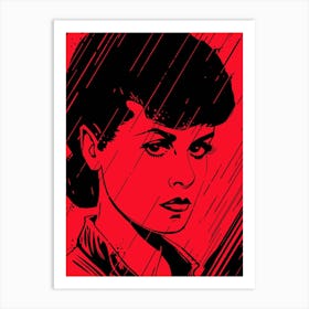 Rachael Blade Runner Movie Art Print