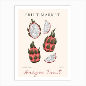 Dragon Fruit Art Print