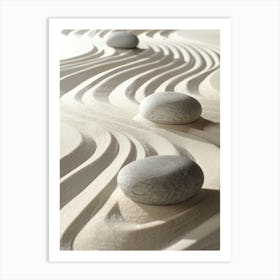 Zen Garden 6 Art Print