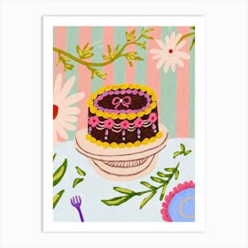 Birthday Cake 1 Art Print