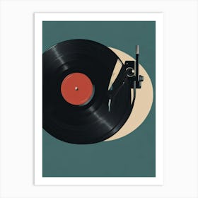 Vinyl Record Art Print