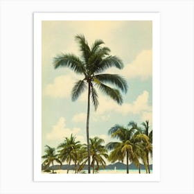 Whitehaven Beach Australia Vintage Art Print