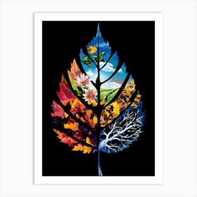 Autumn Leaves 1 Art Print