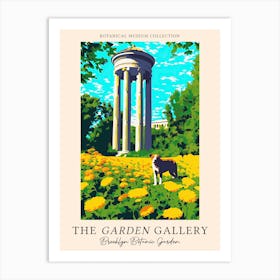 The Garden Gallery, Brooklyn Botanic Garden, Cats Pop Art 4 Art Print