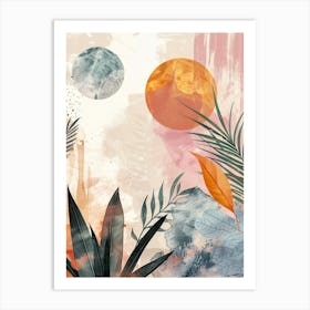 A Beautiful Illustration of Boho style 27 Art Print