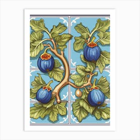 Figs Illustration 6 Art Print