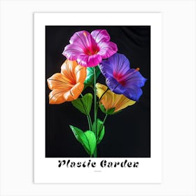 Bright Inflatable Flowers Poster Petunia 1 Art Print