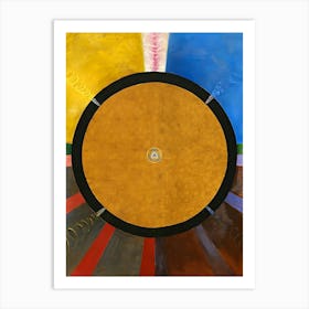 Hilma Af Klint - Altarpiece No. 3 Group X 1915 High Resolution Art Print