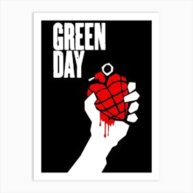 Green Day Art Print