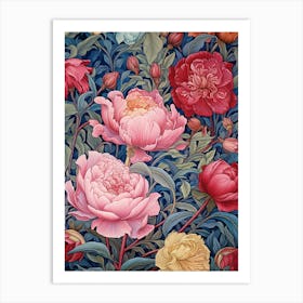 Peonies 22 Art Print