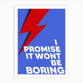 David Bowie, Ziggy Stardust, Music, Retro, Art, Wall Print Art Print