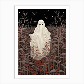 Ghost In The Field 3 Art Print