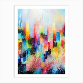 Downtown I Art Print