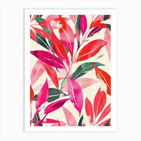 Floral Pattern 2 Art Print