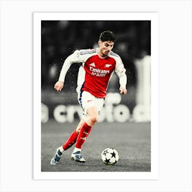 Kai Havertz Of Arsenal 1 Art Print