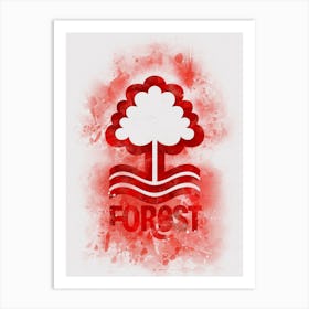 Nottingham Forest Fc Painting Art Print