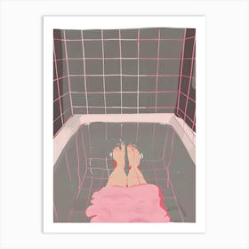 Pink Bath 2 Affiche