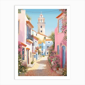 Faro Portugal 3 Illustration Art Print