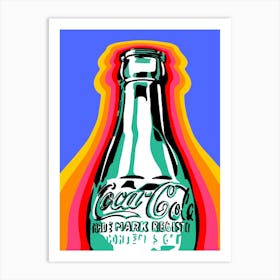 COLORFUL COKE Art Print