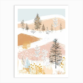 Winter Landscape 13 Art Print