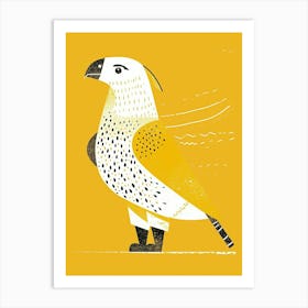 Yellow Eagle 1 Art Print