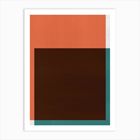 Modern geometric art 2 Art Print