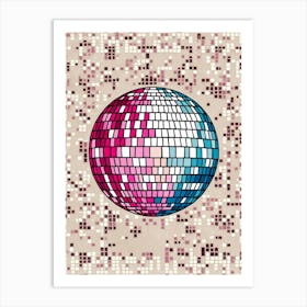 Disco Ball 7 Art Print