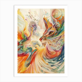 Psychedelic Painting 1 Art Print