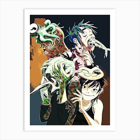 gorillaz band music 3 Art Print