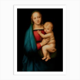 Madonna Del Granduca – Raphael (1505) Art Print