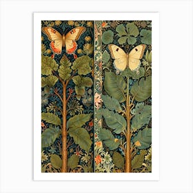 William Morris Butterflies Art Print