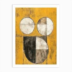 'Three Circles' Art Art Print