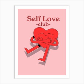 Self Love Club Art Print