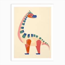 Nursery Dinosaur Art Camptosaurus 3 Art Print