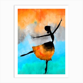 Ballet Dancer 2 Art Print