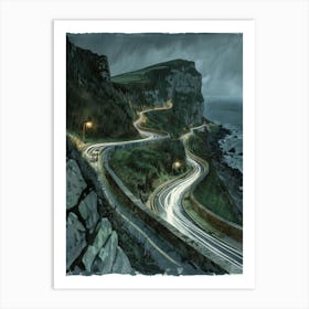 Road To The Sea 3 Art Print