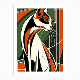 Cat Art Art Print