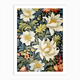 William Morris Floral 4 Art Print