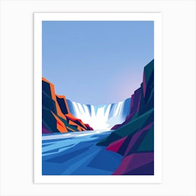 Niagara Falls Illustration No 37 Poster