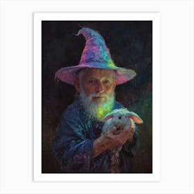 Wizard Canvas Print Art Print