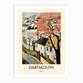 Dartmouth (Devon) Painting 2 Travel Poster Art Print