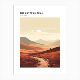 The Cateran Trail Scotland 1 Hiking Trail Landscape Poster Art Print