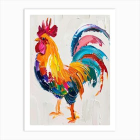 Rooster 8 Art Print