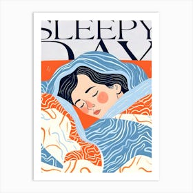 Sleepy Day Art Print