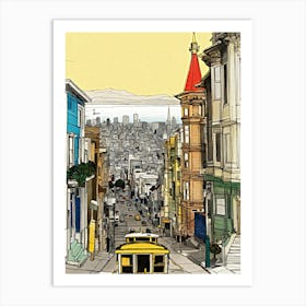 san francisco 56 Art Print