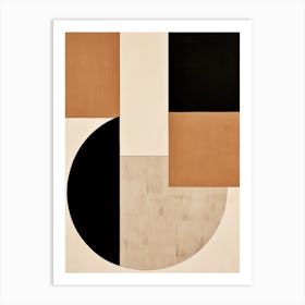 Mid-Century Shapes 67 Art Print