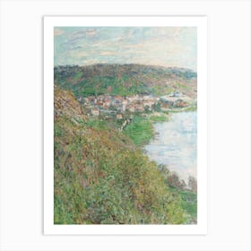 View Of Vétheuil (1880), Claude Monet Art Print