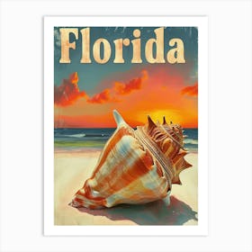 Florida Shell 1 Art Print