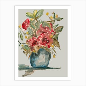 Jug full of Flowers Art Print