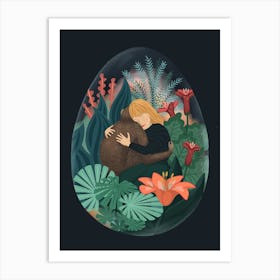 In Love with Animals and Nature Art Print